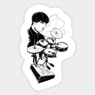 Drummer Sticker